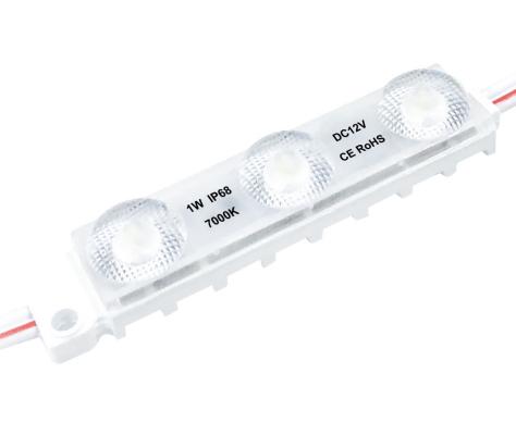 Módulo LED 3 Ópticas | 1W | IP68 Impermeable | 100 lm/W